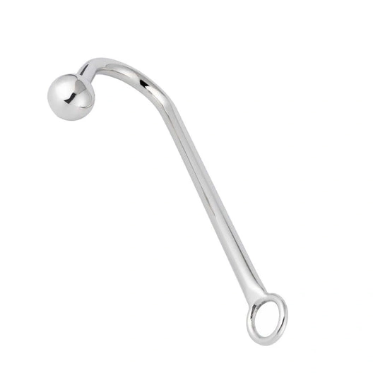 Sex 3294 Metal AllNight Smooth Hook Anal Toy 0126